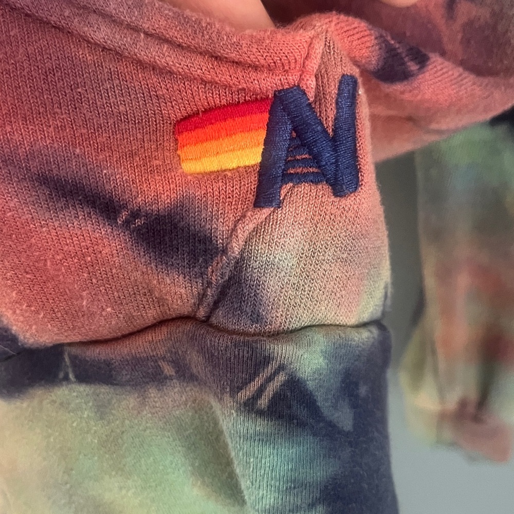 Aviator Nation Rare Deadstock Tie Dye Zip Up Hoodie -HTF - Picture 6 of 17